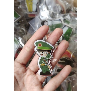 Móc khóa hình meka Bộ đội