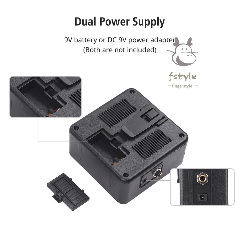 1 loa khuếch đại âm thanh mini 1W với đầu vào 6.35mm đầu ra 1/4 Inch điều chỉnh âm lượng cho đàn guitar