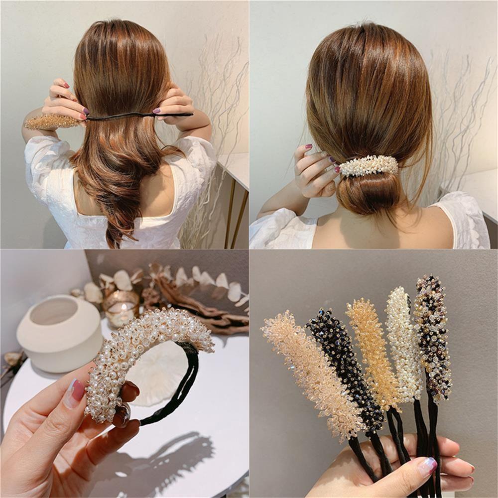 Luol Kẹp Tóc Lười Biếng. Dụng Cụ Tạo Kiểu Tóc Hình Bánh Donut
