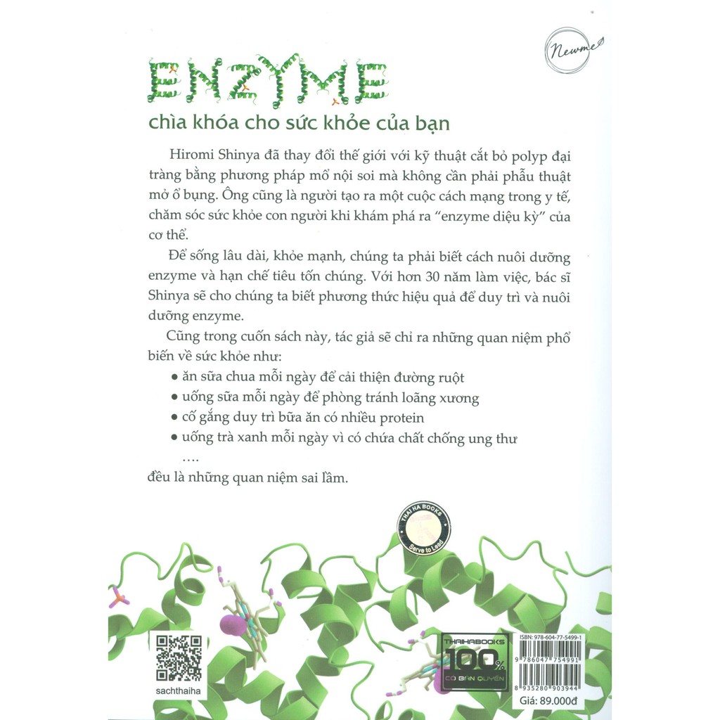 Sách-Nhân Tố Enzyme - Phương Thức Sống Lành Mạnh