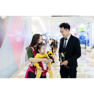 Địu ngồi cho bé igumi