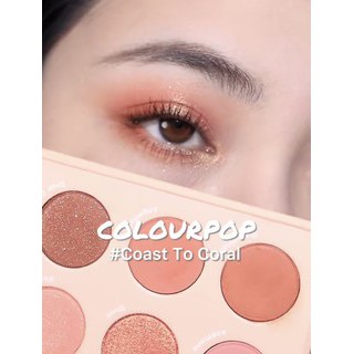 PHẤN MẮT COLOURPOP COAST TO CORAL 9g