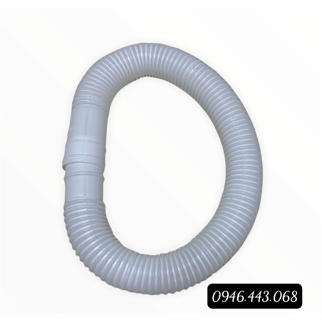 Dây Xả Ruột Gà Thoát Nước Nhựa Trắng