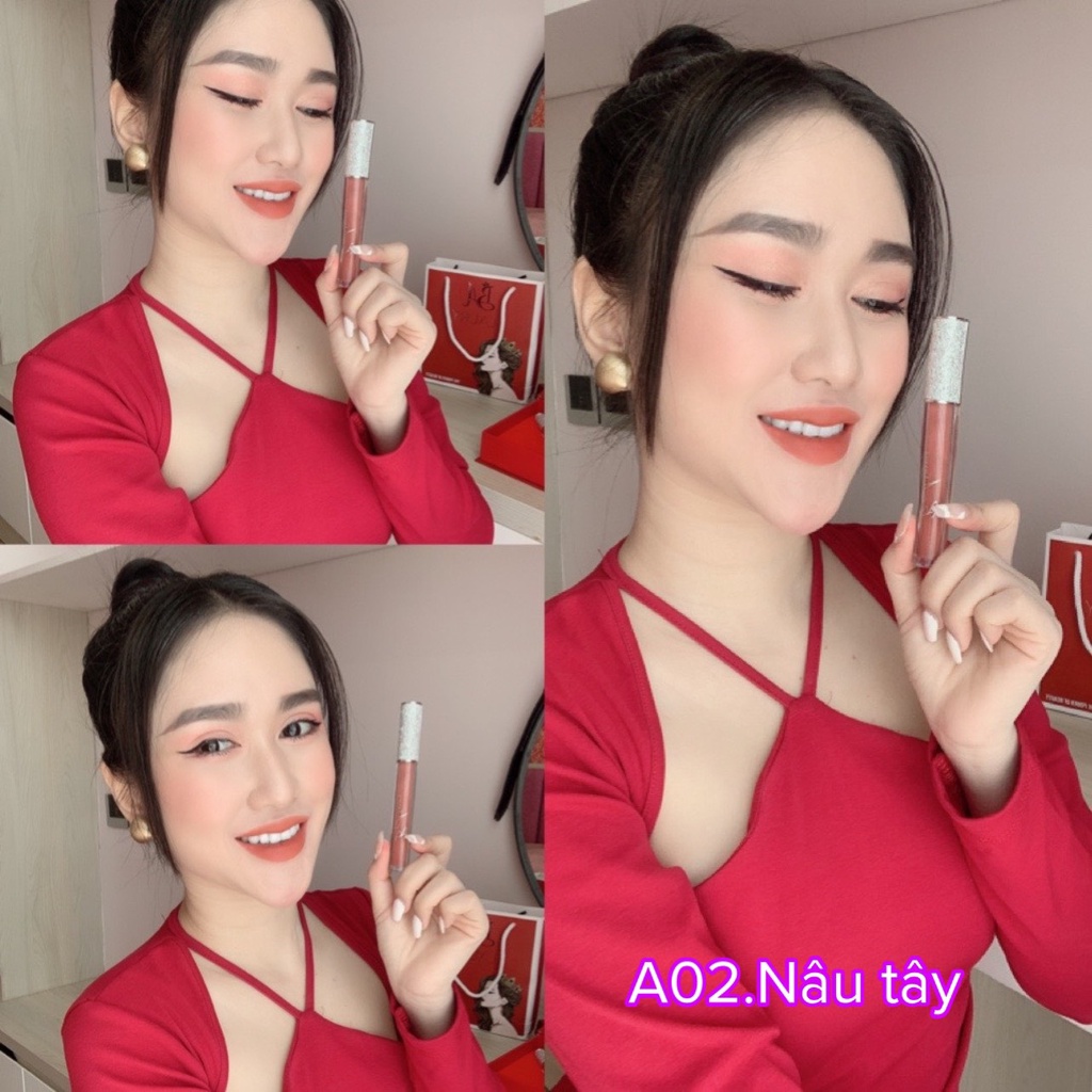 Son B.A Luxury V3 - Son Kem Hữu Cơ Siêu Lì Mềm Môi Không Chì Cao Cấp Full Size