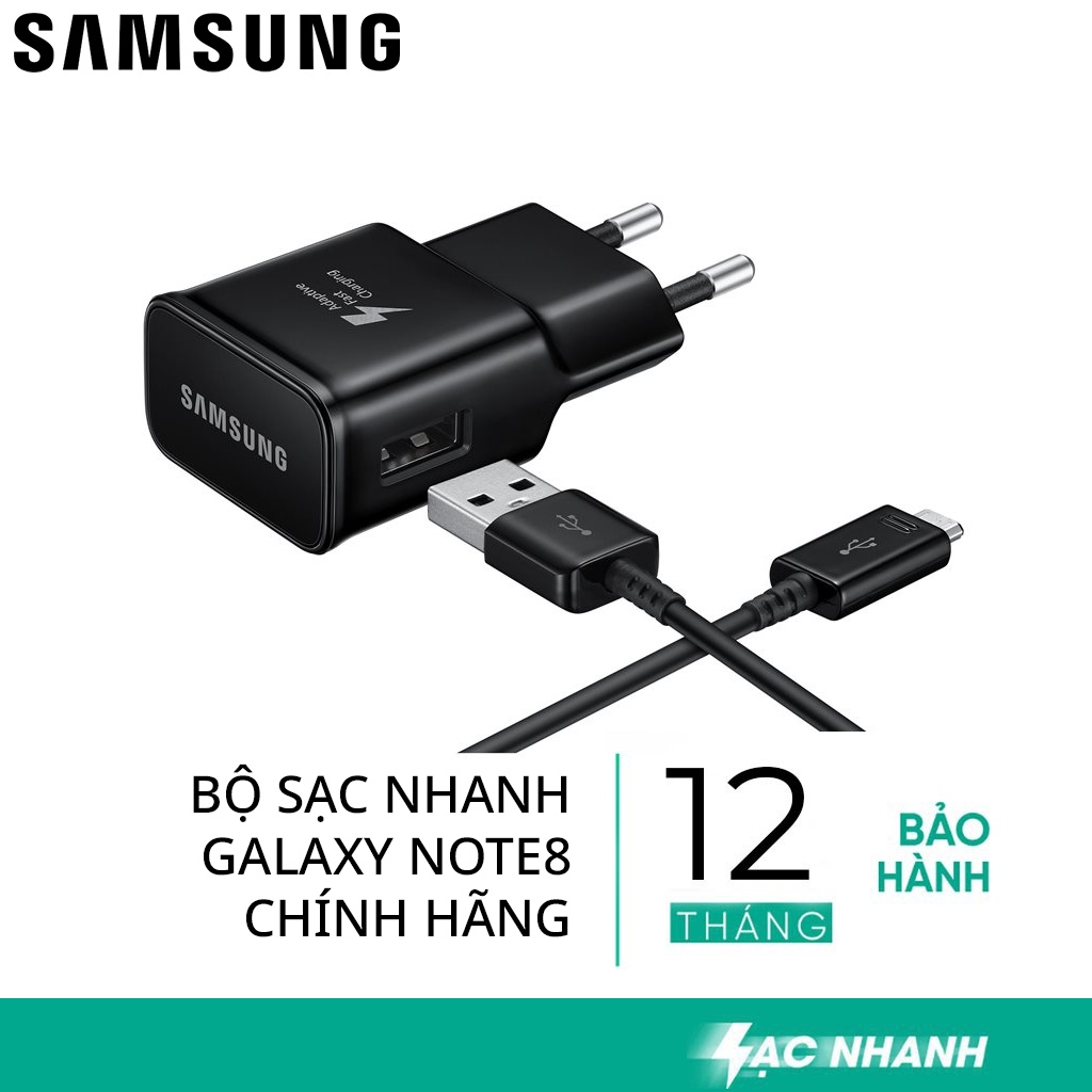Sạc Nhanh Samsung Note 8 - Hàng Chính Hãng