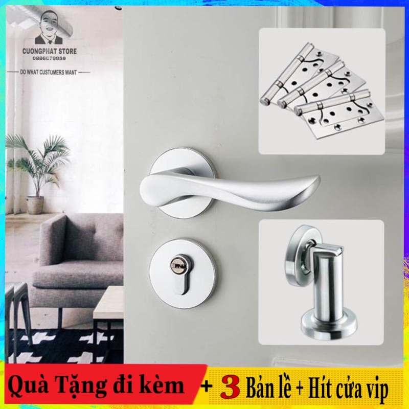 Khoá tay gạt phân thể hợp kim nhôm dành cho mọi gia đình