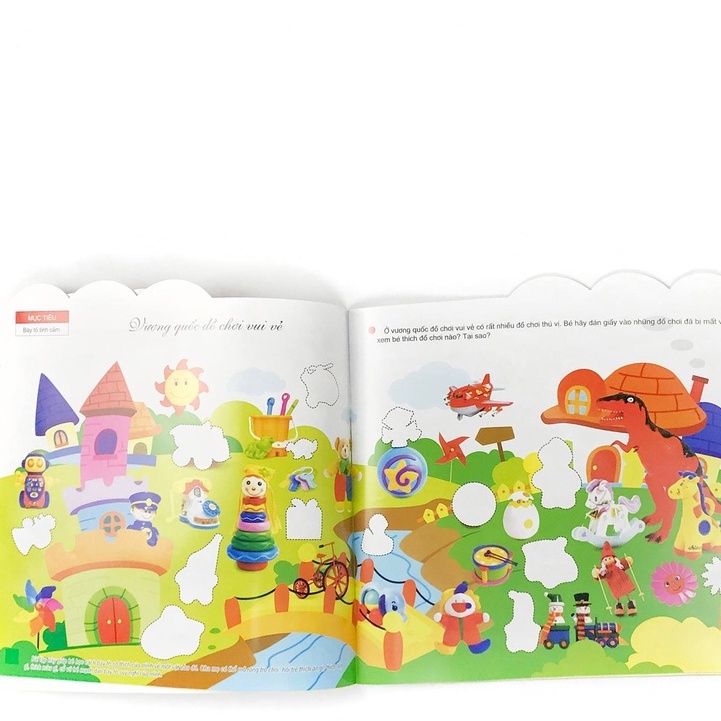 SÁCH - 200 miếng bóc dán thông minh ( nhiều chủ đề )