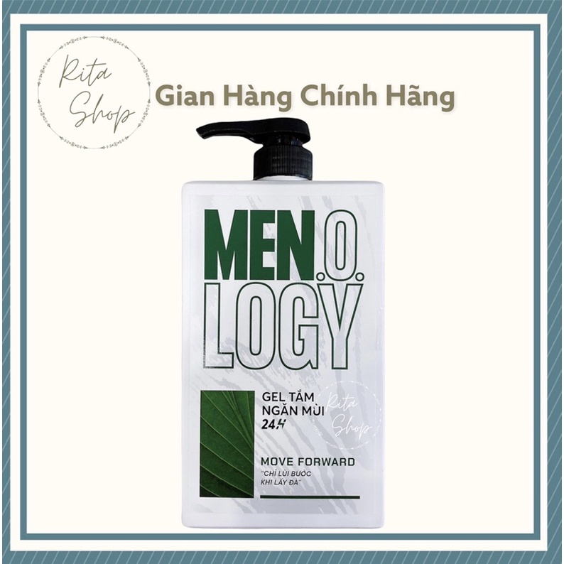 Gel tắm ngăn mùi 24h MEN.O.LOGY 630ml