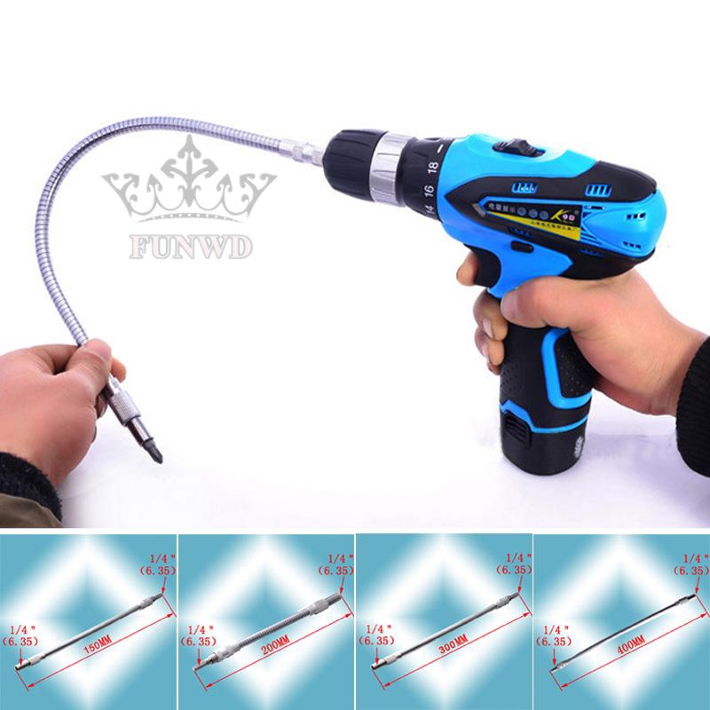 Trục linh hoạt gắn máy khoan linh hoạt 150/200/300/400mm bằng kim loại