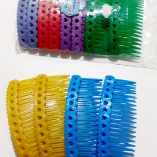 Lược cài tóc mái hình trái tim12.5cm (được chọn màu)