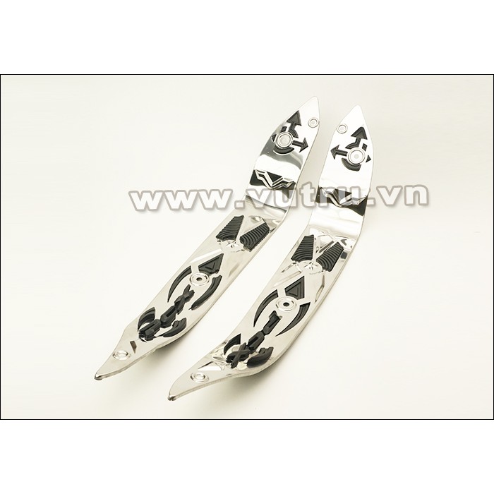 GÁC CHÂN TRƯỚC INOX PCX 2018