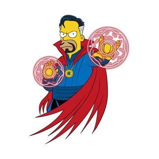 Áo thun Dr Strage Simpson