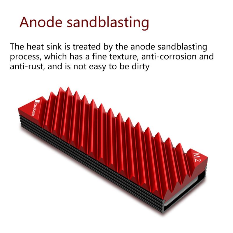 Bộ Tản Nhiệt Bằng Nhôm Cứng Star M2-3 M.2 2280 Ssd Cho Máy Tính Bàn | BigBuy360 - bigbuy360.vn