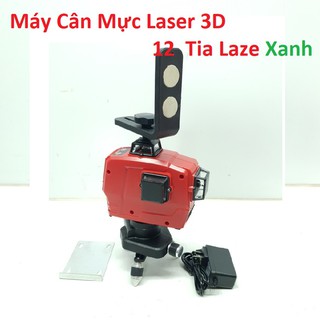 Máy cân mực Laser 3D - G6 bắn 12 tia cốt Laze màu Xanh Lá