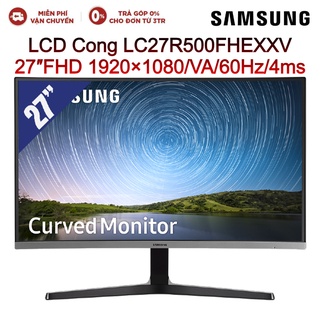 Màn hình máy tính LCD SAMSUNG Cong LC27R500FHEXXV 27 FHD 1920 1080 VA 60Hz 4ms thumbnail