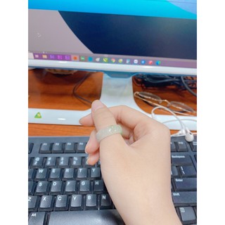 nhẫn cẩm thach nữ có feedback thật người mua