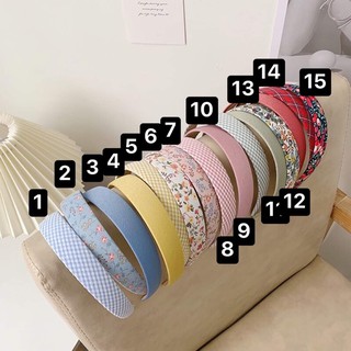 🍂Bờm tóc vintage hoa văn nhẹ nhàng