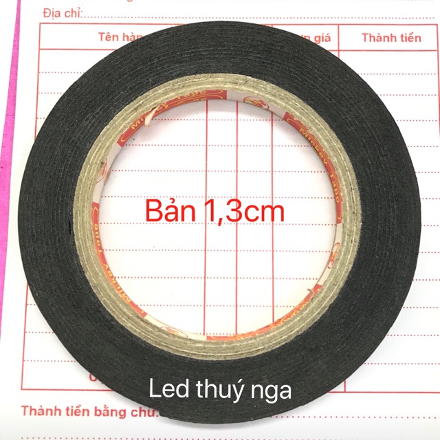 Băng dính 2 mặt ( bản 1,3cm) combo 5 cuộn