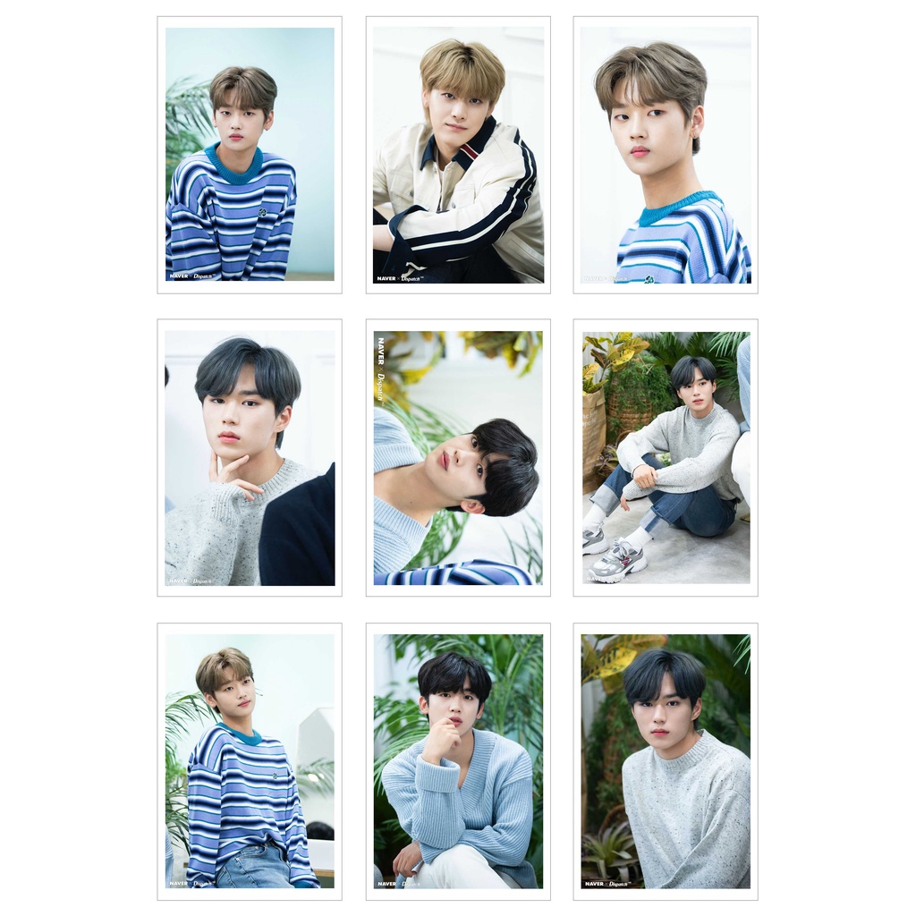 [Ép Lụa] Lomo Card 27 Ảnh WEI - Naver x Dispatch