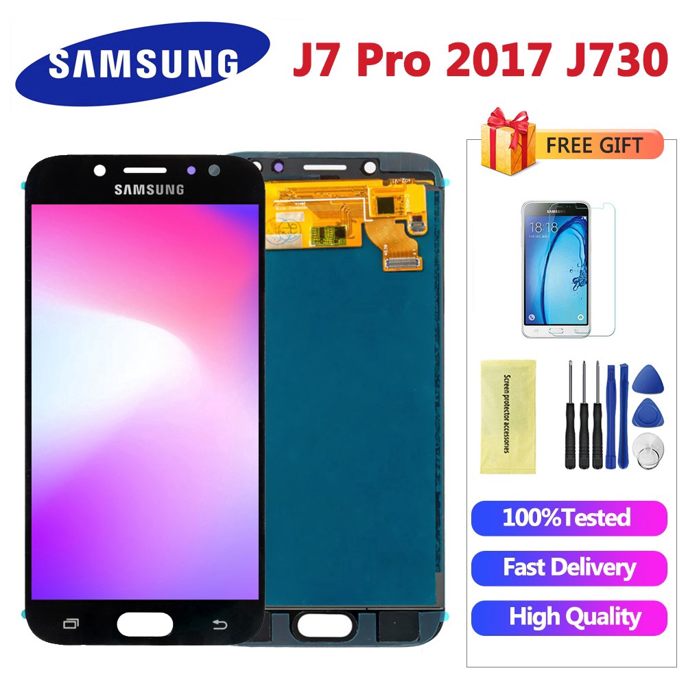 Màn hình cảm ứng LCD thay thế cho điện thoại Samsung Galaxy J7 Pro 2017 J730 chuyên dụng