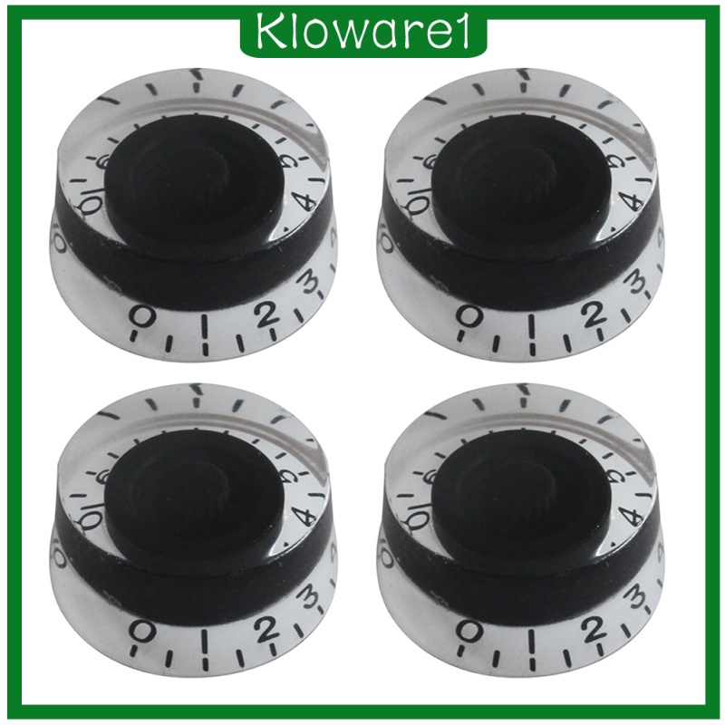 [KLOWARE1]4x Electric Guitar Control Knobs Volume & Tone Fits for LP Electric Guitar