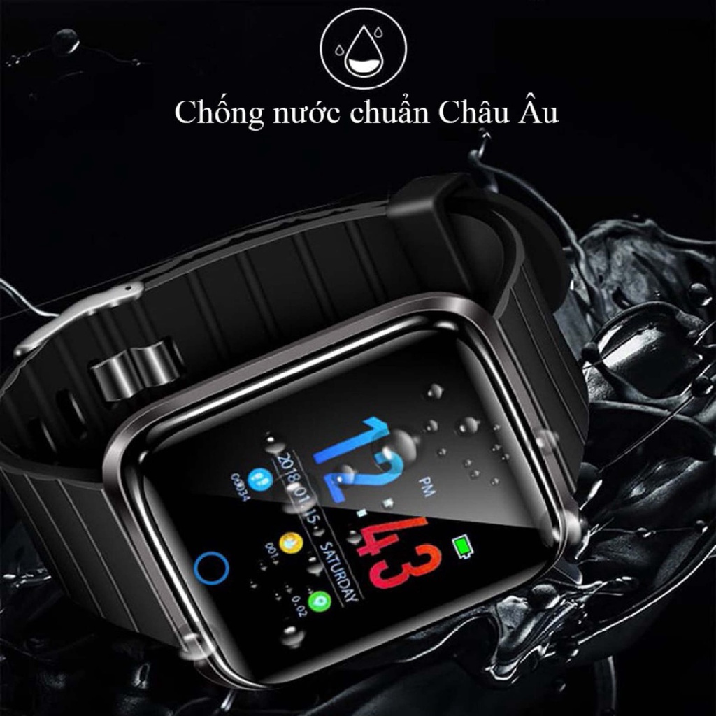 Đồng hồ thông minh D28 Có Kết Nối Bluetooth - Smartwatch có Thông Báo Cuộc Gọi, Theo Dõi Nhịp Tim