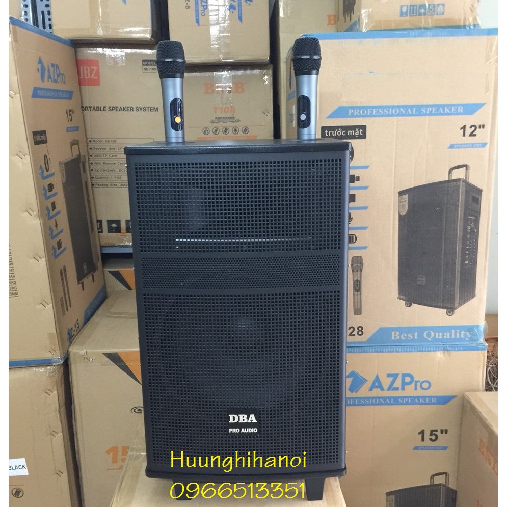 Loa bluetooth hát karaoke cực hay giá rẻ, loa thùng gỗ chắc chắn kèm micro kim loại chống hú, nhậy