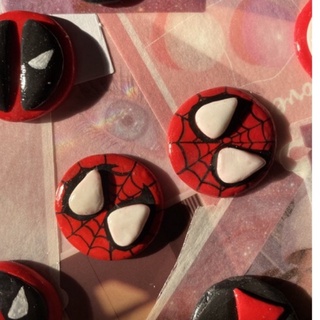 Marvel Collection - Handmade Clay - Spiderman/Deadpool/Black Widow/Scarlet Witch