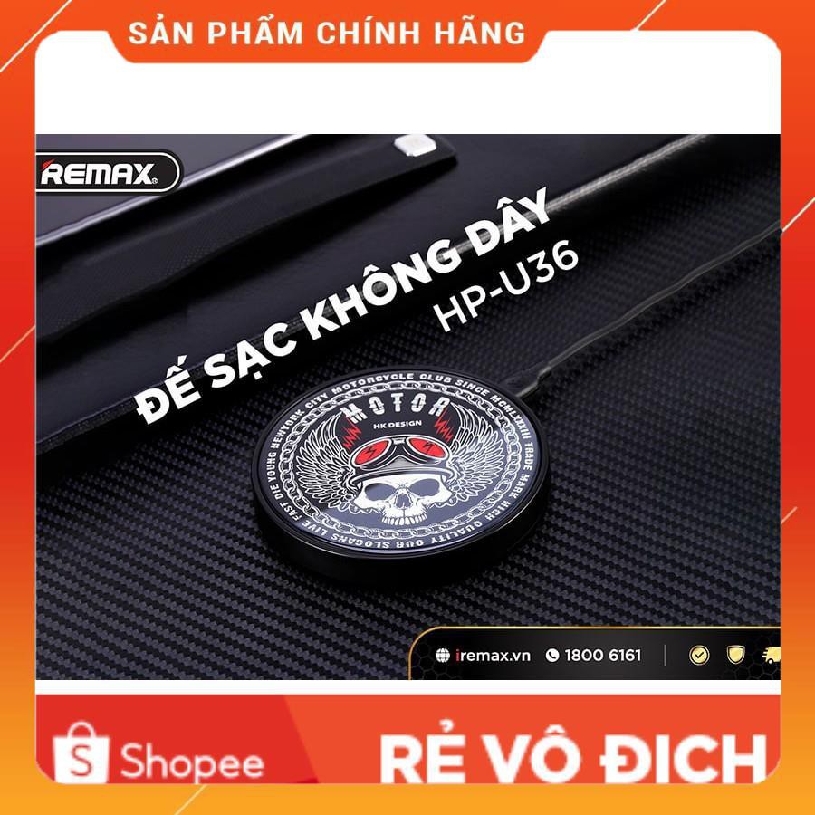 Đế sạc điện thoại thông minh kết hợp đèn led, nhỏ gọn, tiện dụng,Ssạc không dây WK HP-U36, Hàng chính hãng, Bảo hành