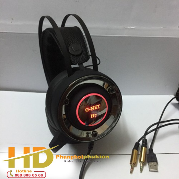 Tai Nghe Gnet H7s Led ( Có Rung )