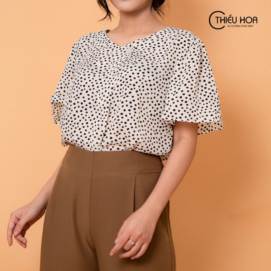Quần Culottes Vải Chéo Ý Tôn Dáng Thiều Hoa P567