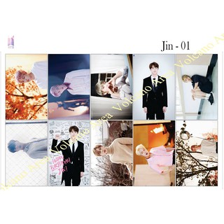 Set Sticker BTS - Jin (có nhiều mẫu hình dán Kpop)