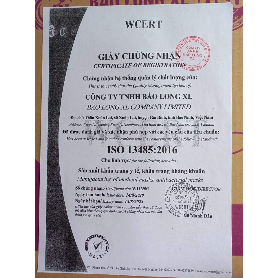 Khẩu trang y tế KF94 thương hiệu Bảo Long Mask - Công nghệ kháng khuẩn 4D Mask của Hàn Quốc