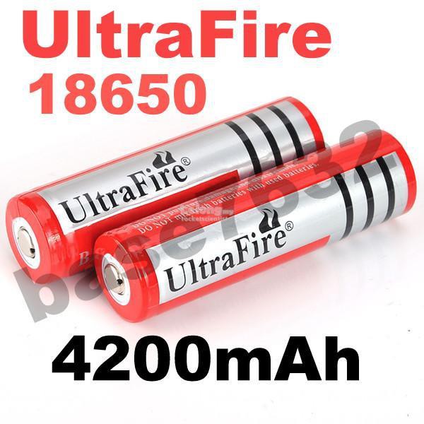 1 viên PIN 18650 ULTRAFIRE 4.2V 4200MAh