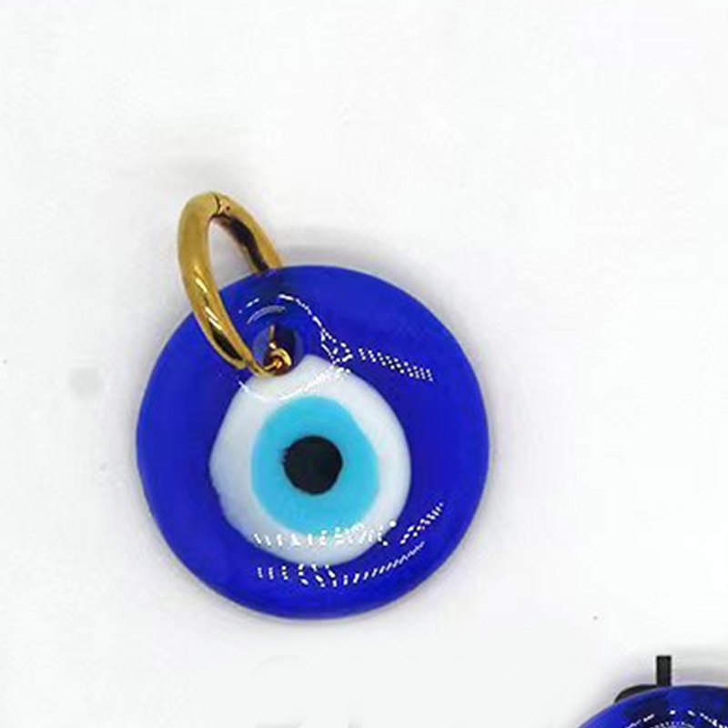 1 Cặp Bông Tai Bùa Hộ Mệnh Mắt Quỷ Xanh Thổ Nhĩ Kỳ Cho Nữ