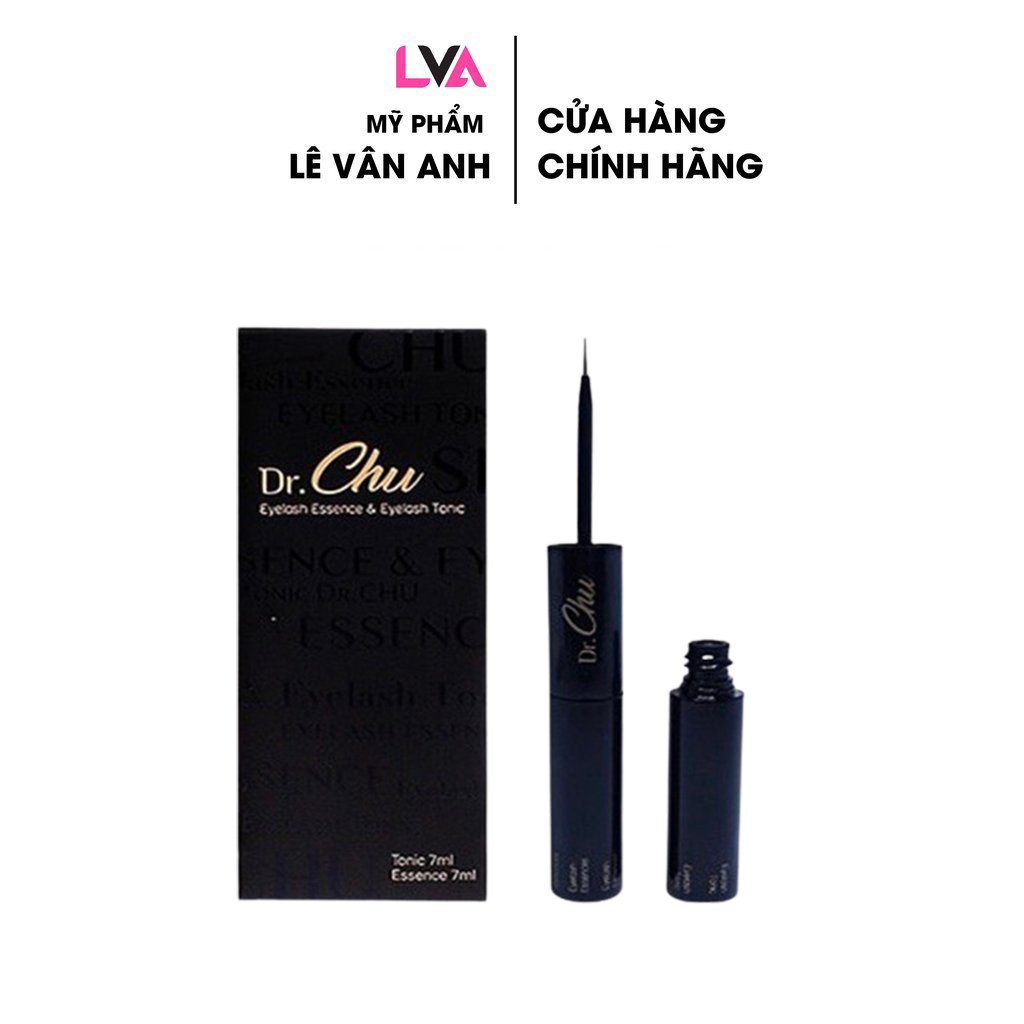 Huyết thanh dưỡng đen và dài mi Hàn Quốc DR. CHU DUAL EYELASH ESSENCE &amp; TONIC 14ml