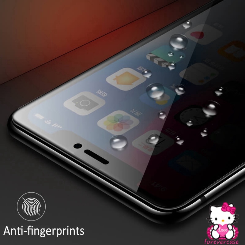Kính cường lực chống nhìn trộm cho oppo a54 a15s reno 4 5 6 5f 4f a93 f17pro a94 f19pro a3s a1k a12 a16 a74