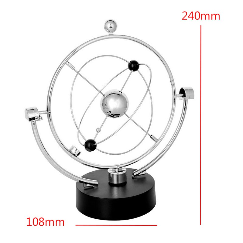 Dudu Kinetic Orbital Revolving Gadget Perpetual Motion Desk Office Art Decor Toy Gift