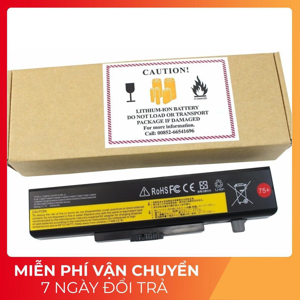 ⚡Pin laptop Lenovo Y480 Y480N Y480P Y485 Y485N Y485P Y580 Y580N Y580P Y585