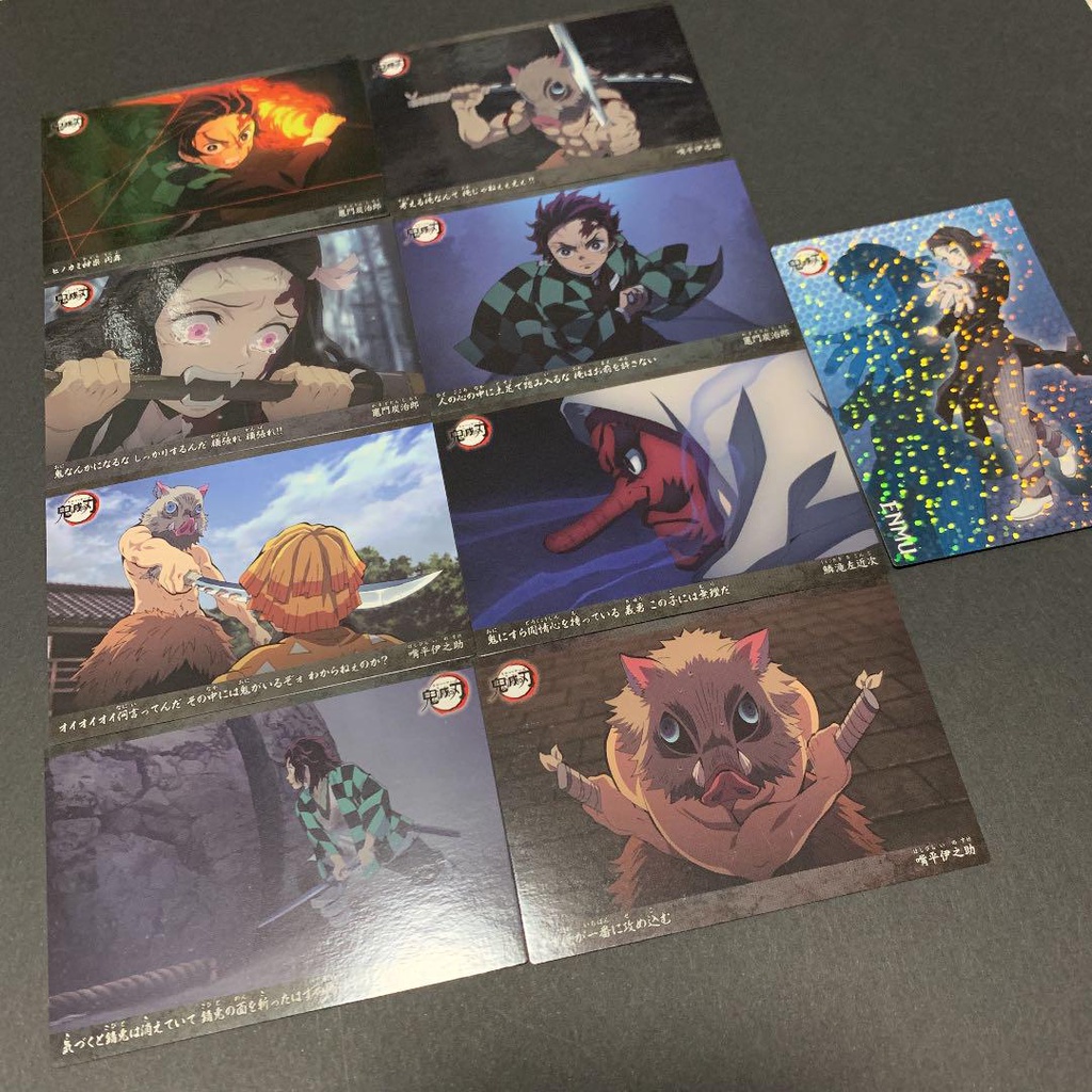 Thẻ Calbee Thanh Gươm Diệt Quỷ Chính Hãng Nội Địa Nhật