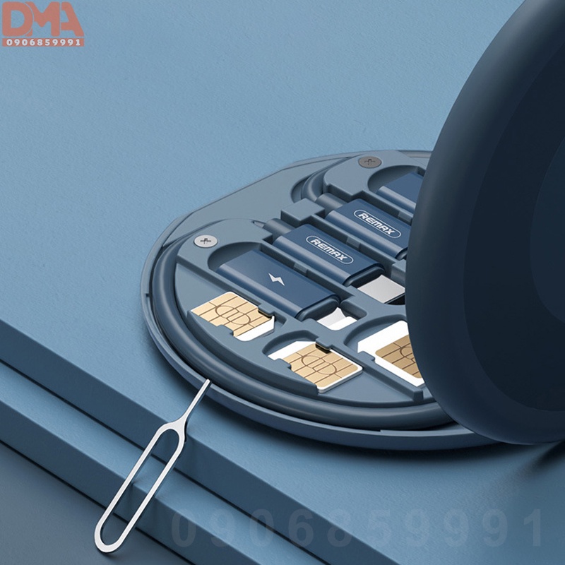 Bộ dây sạc nhanh 60W,cáp truyền dữ liệu rút gọn Remax (RC-190)