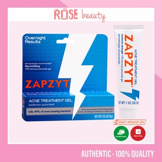 Kem dưỡng da ngừa mụn Zapzyt chứa 10% Benzoyl Peroxide 30ml - Roseb thumbnail