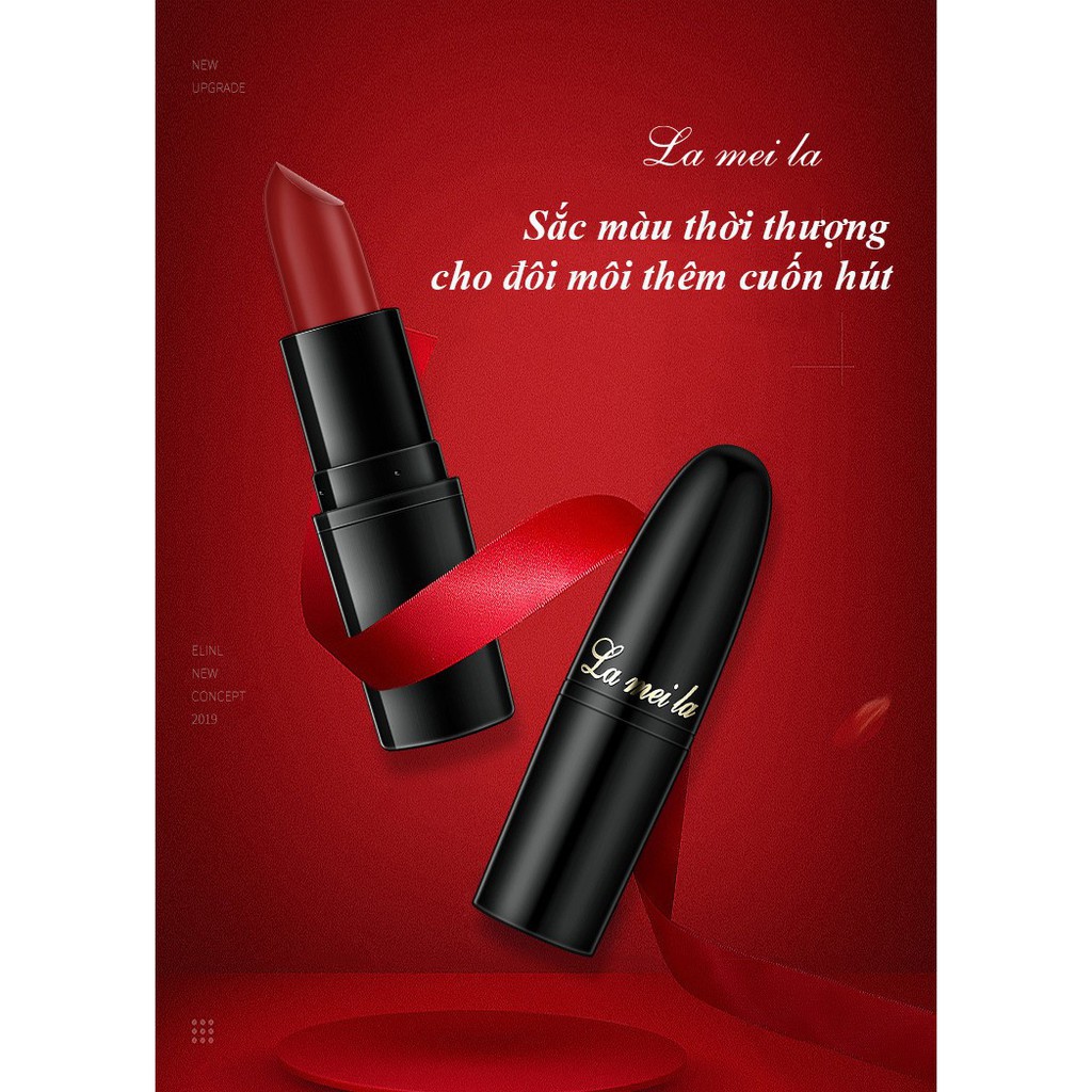 Son lì La Mei La siêu nhẹ môi màu sắc quyến rũ son trang điểm son thỏi son môi ZD-SM69 | BigBuy360 - bigbuy360.vn