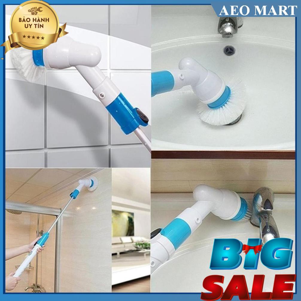 Big sale -  cây lau nhà thông minh bằng điện,Chổi điện đa năng chà vết bẩn thông minh 360 độ