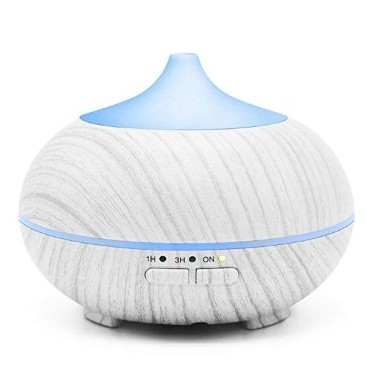 Máy xông tinh dầu bí ngô 550ml có đèn led 7 màu khuếch tán phun tinh dầu - DIFFUSER LUX