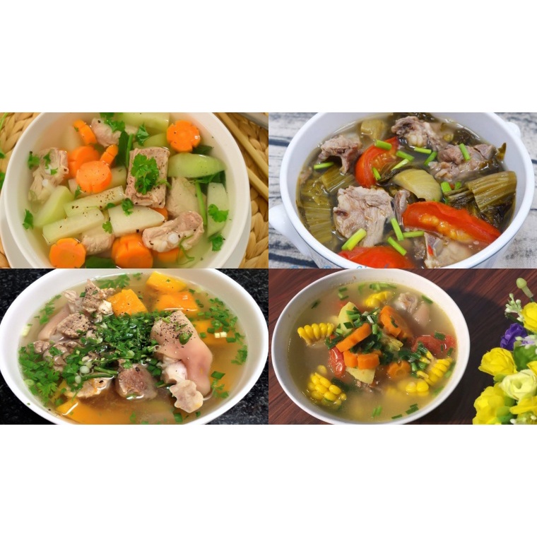 Hạt Nêm Việt Từ Thịt Heo, Xương Ống Và Tủy Dòng Túi 3kg
