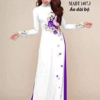 Vải áo dài in 3d cao cấp