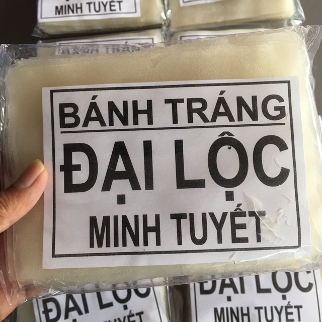 [Mã GROXUAN1 giảm 8% đơn 150K] Bánh Tráng Đại Lộc Cuốn Thịt Heo Chấm Mắm Nêm Siêu Ngon 1 Thếp 20 Lá