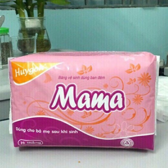 Băng vệ sinh cho mẹ sau sinh Huygo Mama 12 miếng