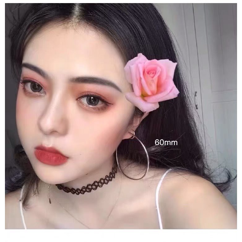 Circle Earrings khuyên tròn nhiều size cá tính (full size)